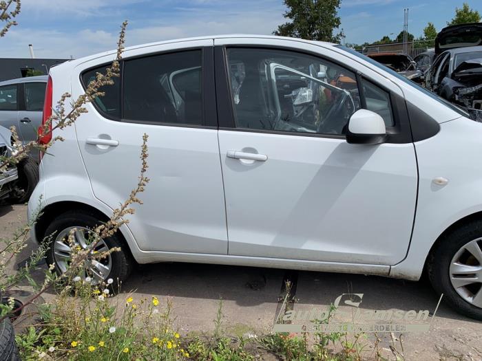 Opel Agila 1.0 12V Sloopvoertuig (2011, Wit)