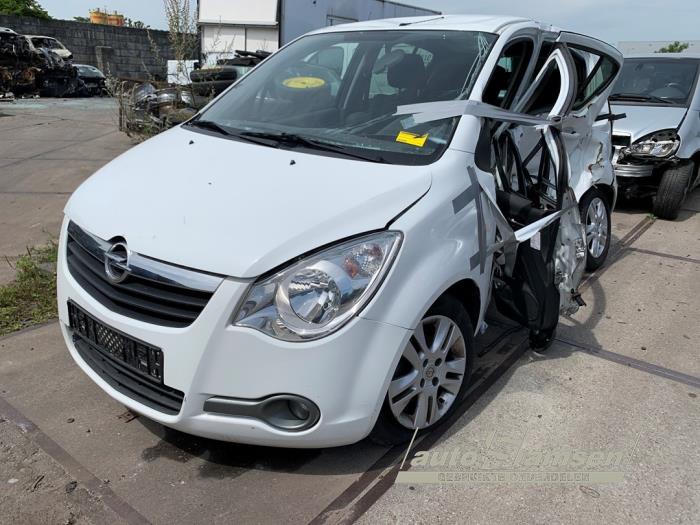 Opel Agila 1.0 12V Sloopvoertuig (2011, Wit)