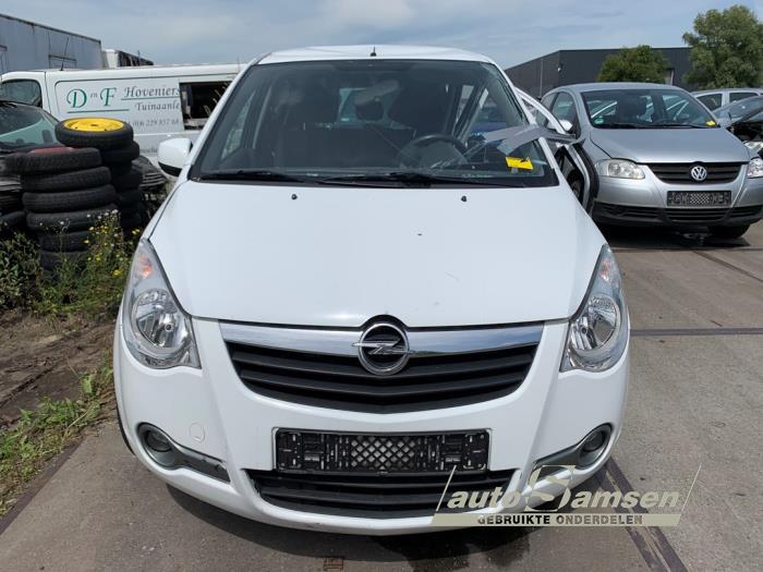 Opel Agila 1.0 12V Sloopvoertuig (2011, Wit)