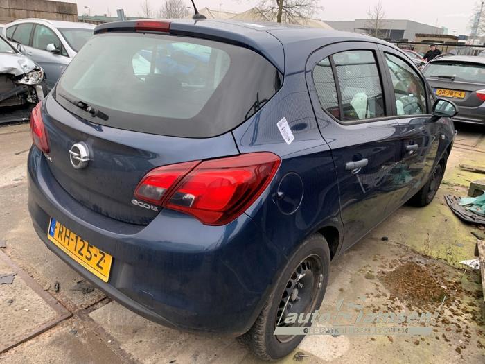 Opel Corsa E 1.0 SIDI Turbo 12V Sloopvoertuig (2017, Blauw)