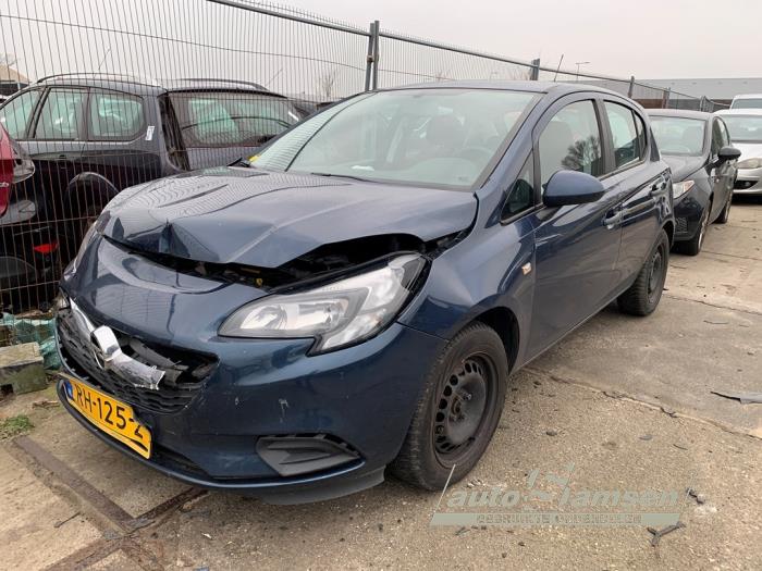 Opel Corsa E 1.0 SIDI Turbo 12V Sloopvoertuig (2017, Blauw)