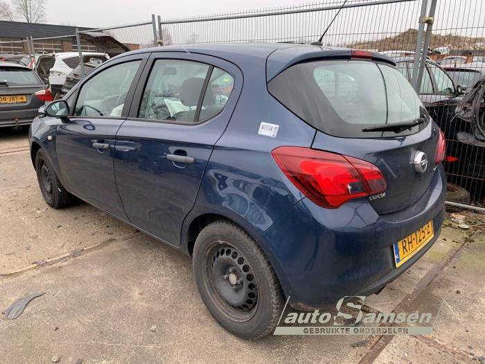 Opel Corsa E 1.0 SIDI Turbo 12V Sloopvoertuig (2017, Blauw)