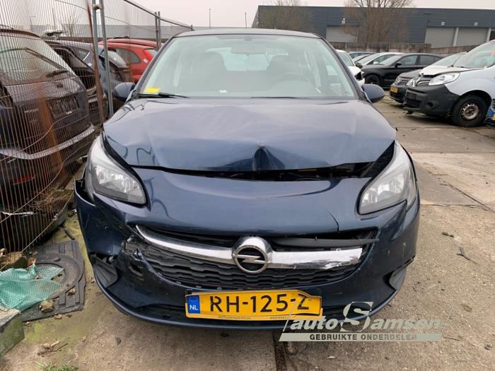 Opel Corsa E 1.0 SIDI Turbo 12V Sloopvoertuig (2017, Blauw)