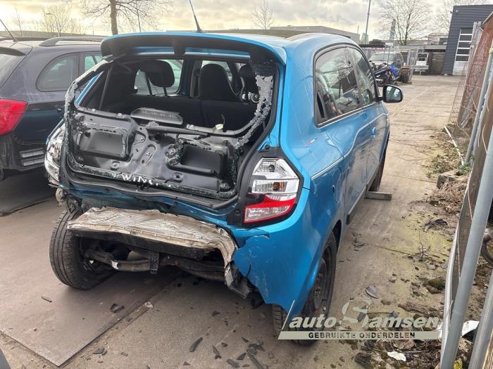 Renault Twingo III 1.0 SCe 70 12V Schadevoertuig (2016, Blauw)