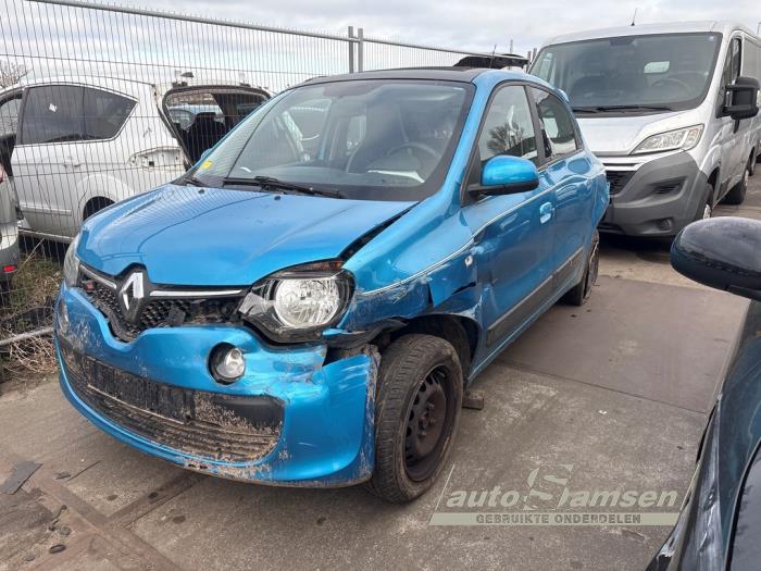Renault Twingo III 1.0 SCe 70 12V Schadevoertuig (2016, Blauw)