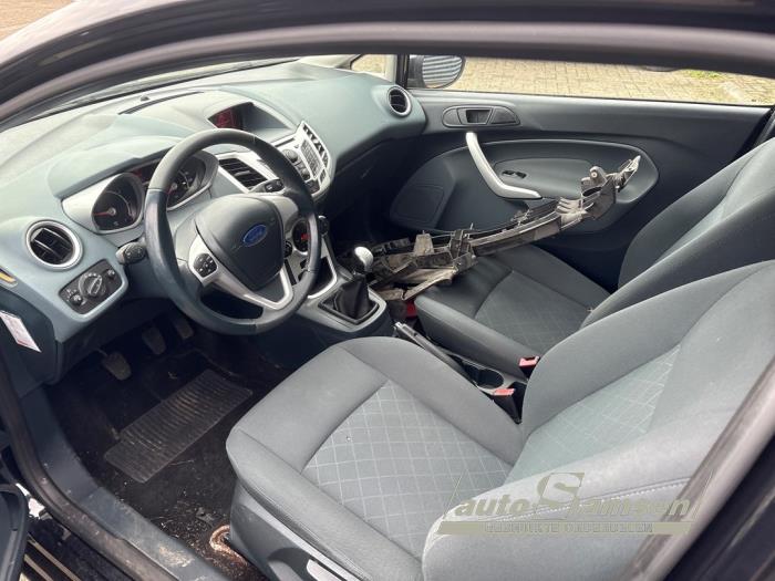 Ford Fiesta 6 1.4 16V Sloopvoertuig (2009, Zwart)