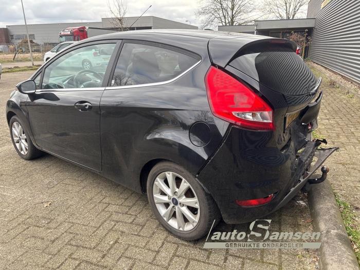 Ford Fiesta 6 1.4 16V Sloopvoertuig (2009, Zwart)