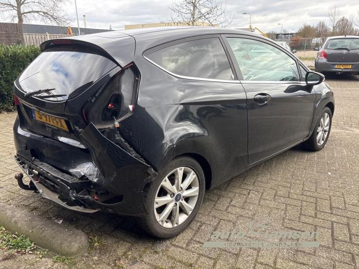 Ford Fiesta 6 1.4 16V Sloopvoertuig (2009, Zwart)