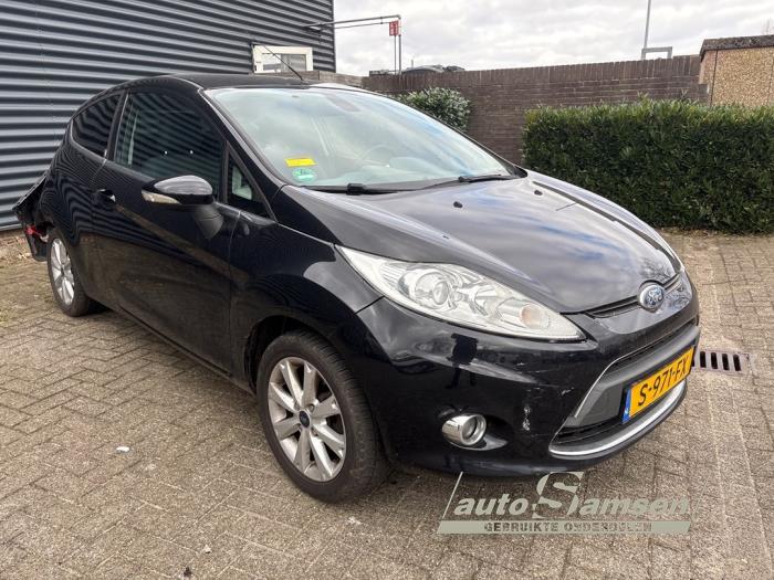 Ford Fiesta 6 1.4 16V Sloopvoertuig (2009, Zwart)