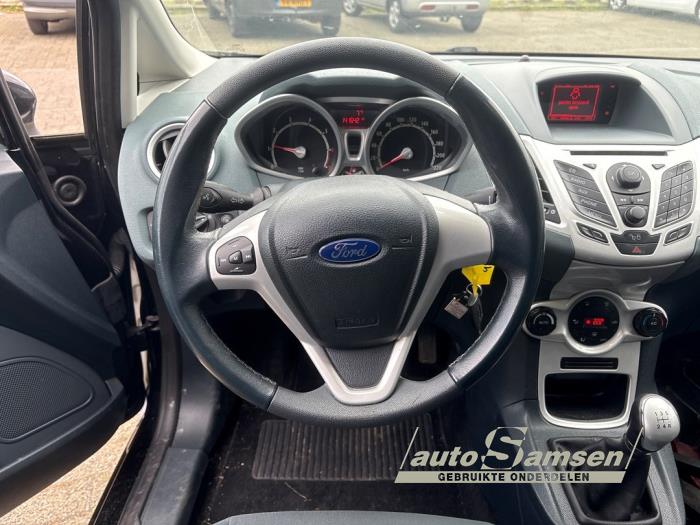 Ford Fiesta 6 1.4 16V Sloopvoertuig (2009, Zwart)