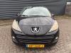 Peugeot 207/207+ 1.6 16V VTRi Schadevoertuig (2010, Zwart)