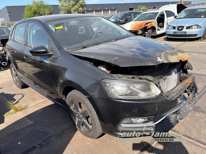 Volkswagen Polo V 1.2 TSI 16V BlueMotion Technology Sloopvoertuig (2014, Zwart)