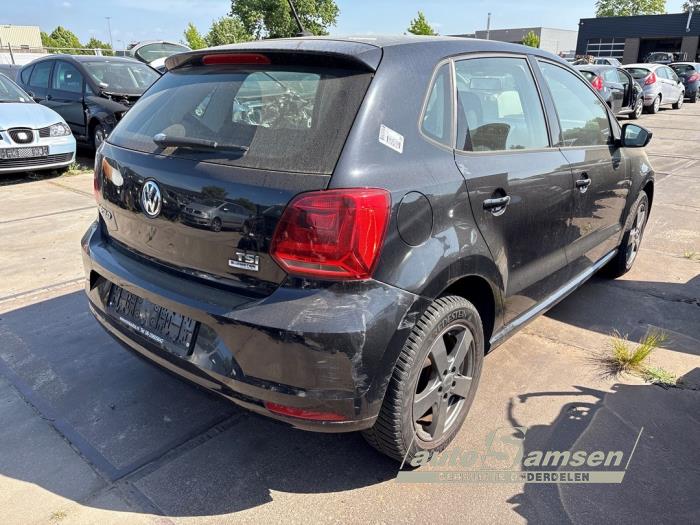 Volkswagen Polo V 1.2 TSI 16V BlueMotion Technology Sloopvoertuig (2014, Zwart)