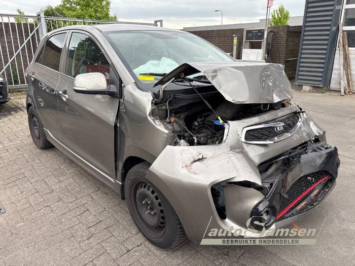 Kia Picanto 1.2 16V Sloopvoertuig (2016, Grijs)
