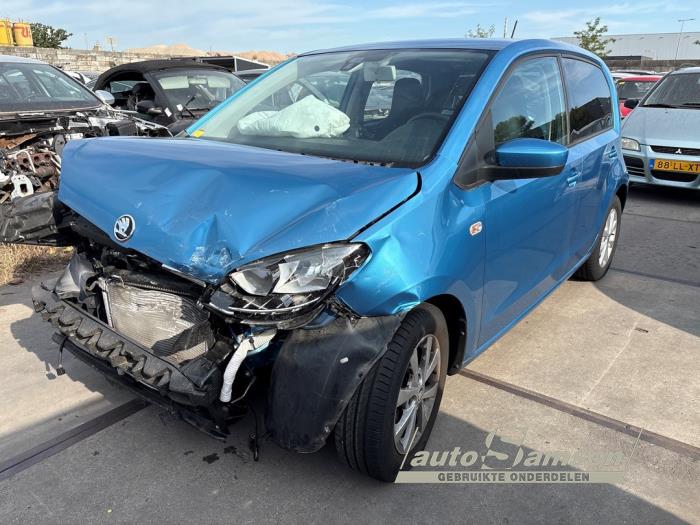Skoda Citigo 1.0 12V Sloopvoertuig (2017, Blauw)