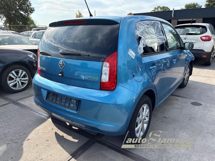 Skoda Citigo 1.0 12V Sloopvoertuig (2017, Blauw)