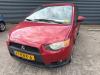 Mitsubishi Colt 1.5 16V Schadevoertuig (2010, Rood)