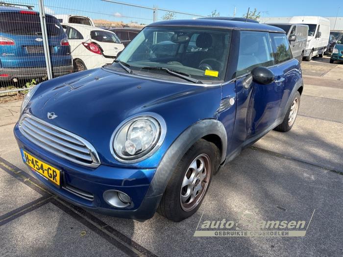 Mini Mini 1.4 16V One Schadevoertuig (2008, Blauw)