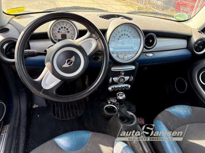 Mini Mini 1.4 16V One Schadevoertuig (2008, Blauw)