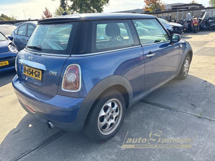 Mini Mini 1.4 16V One Schadevoertuig (2008, Blauw)