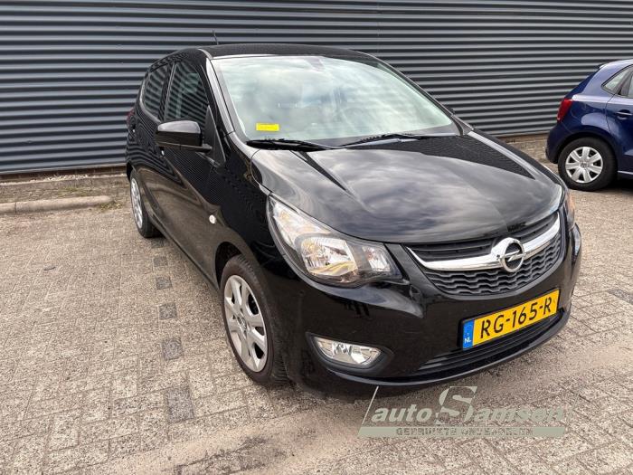 Opel Karl 1.0 12V Schadevoertuig (2017, Zwart)