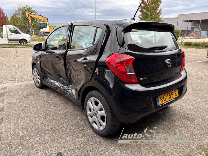 Opel Karl 1.0 12V Schadevoertuig (2017, Zwart)