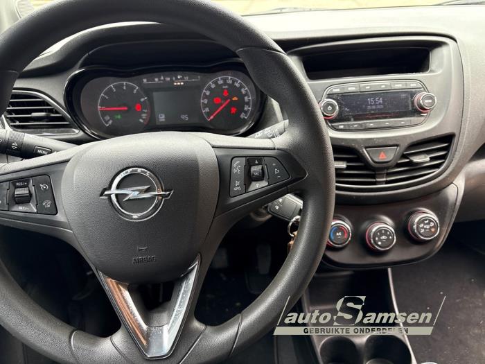 Opel Karl 1.0 12V Schadevoertuig (2017, Zwart)