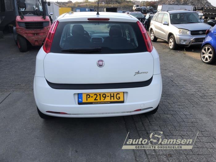 Fiat Grande Punto 1.2 Schadevoertuig (2009, Wit)