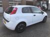 Fiat Grande Punto 1.2 Schadevoertuig (2009, Wit)