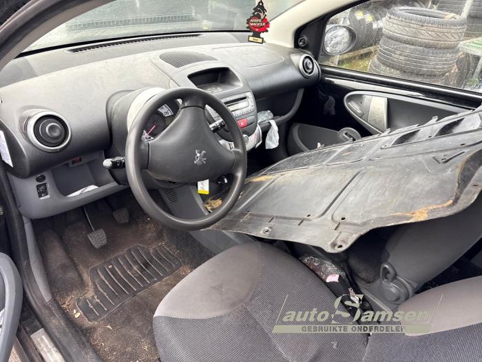 Peugeot 107 1.0 12V Sloopvoertuig (2007, Zwart)