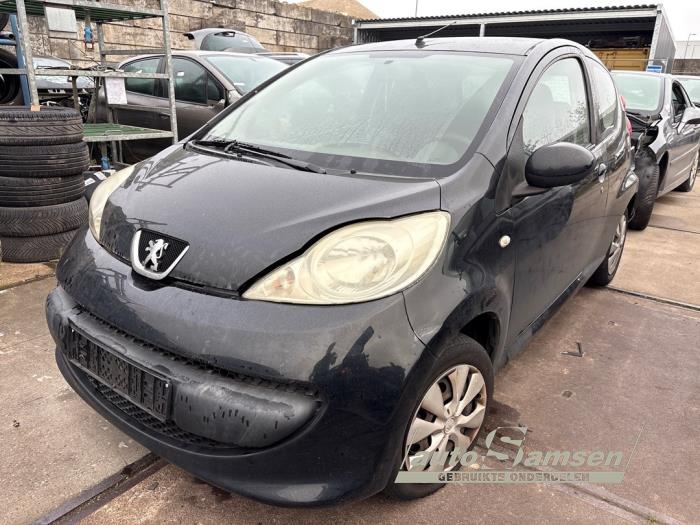 Peugeot 107 1.0 12V Sloopvoertuig (2007, Zwart)