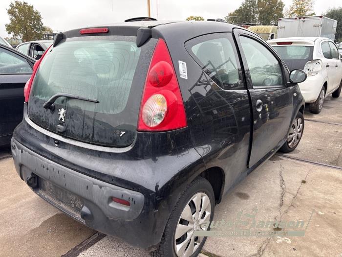 Peugeot 107 1.0 12V Sloopvoertuig (2007, Zwart)
