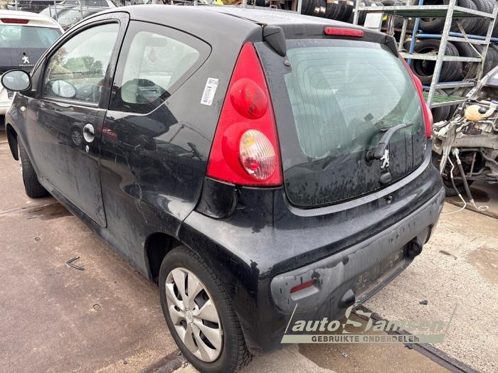Peugeot 107 1.0 12V Sloopvoertuig (2007, Zwart)