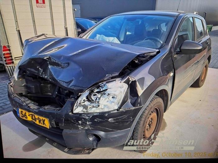Nissan Qashqai 1.6 16V Sloopvoertuig (2008, Zwart)