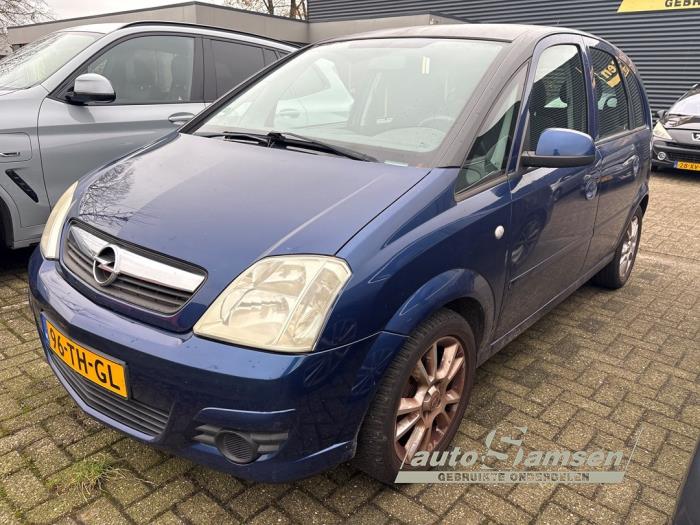 Opel Meriva 1.6 16V Schadevoertuig (2006, Blauw)