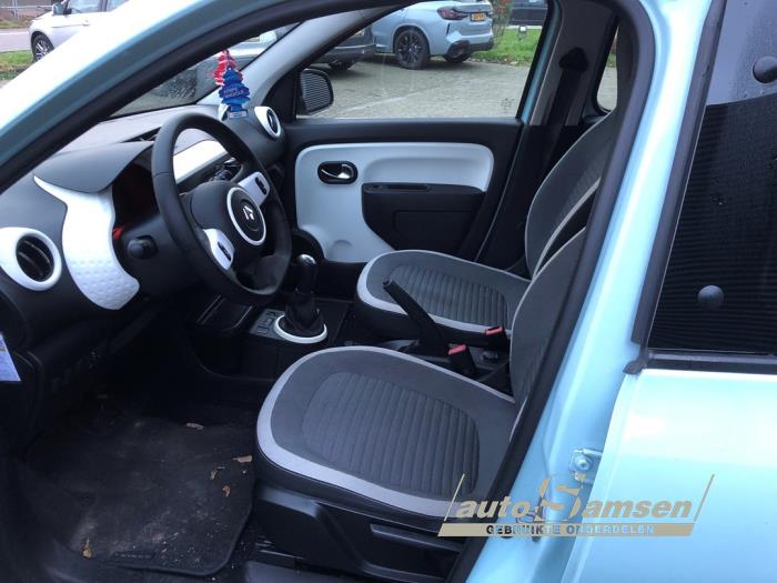Renault Twingo III 1.0 SCe 70 12V Schadevoertuig (2016, Blauw)