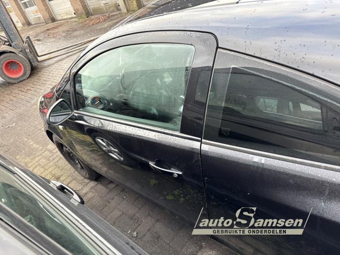 Opel Corsa D 1.2 16V Sloopvoertuig (2008, Zwart)