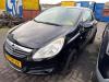 Opel Corsa D 1.2 16V Sloopvoertuig (2008, Zwart)