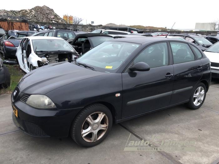 Seat Ibiza III 1.4 16V 85 Sloopvoertuig (2008, Zwart)