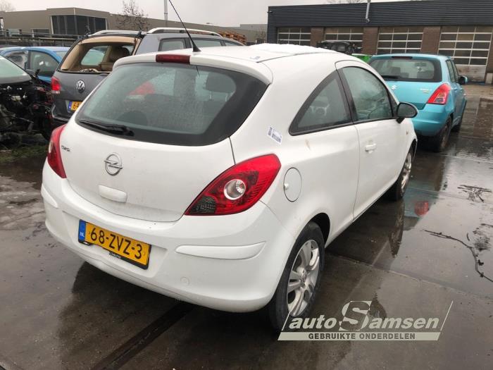 Opel Corsa D 1.2 16V LPG Sloopvoertuig (2013, Wit)