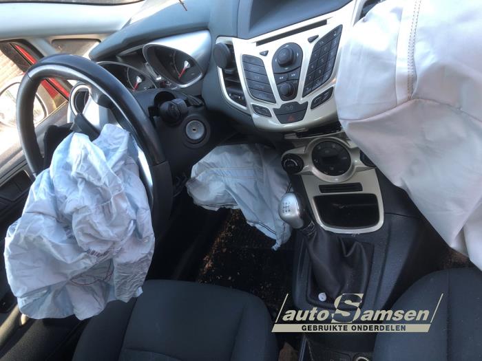 Ford Fiesta 6 1.4 16V Sloopvoertuig (2008, Oranje)