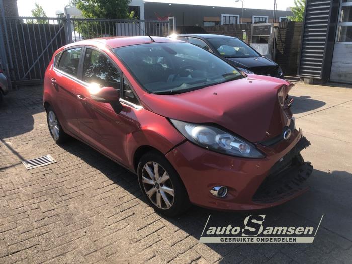 Ford Fiesta 6 1.4 16V Sloopvoertuig (2008, Oranje)