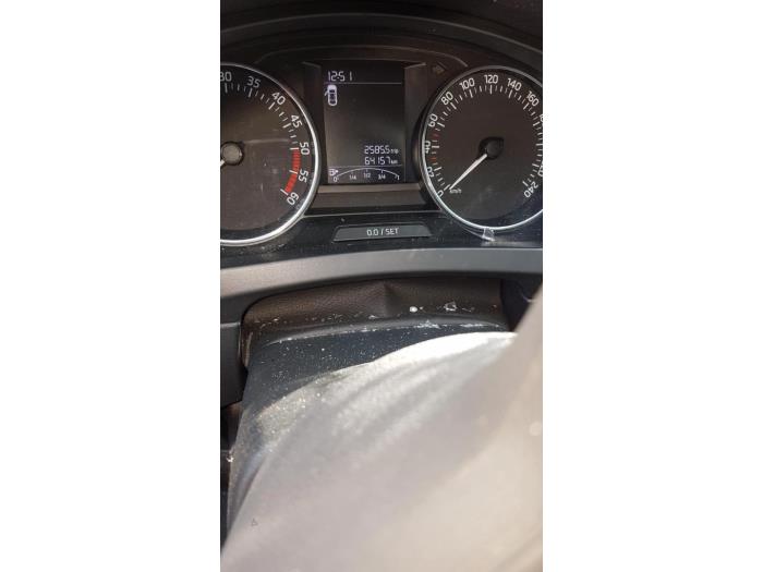 Skoda Rapid 1.6 TDI 16V Sloopvoertuig (2017, Wit)