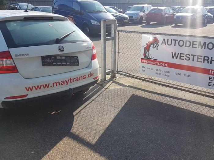 Skoda Rapid 1.6 TDI 16V Sloopvoertuig (2017, Wit)