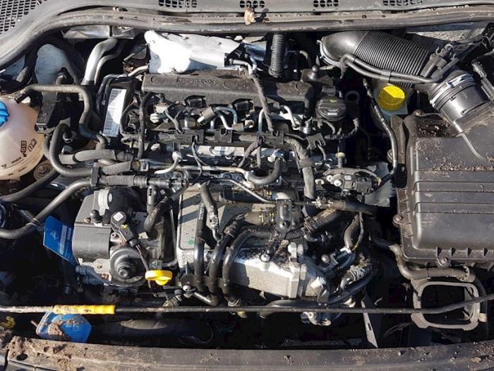 Skoda Rapid 1.6 TDI 16V Sloopvoertuig (2017, Wit)