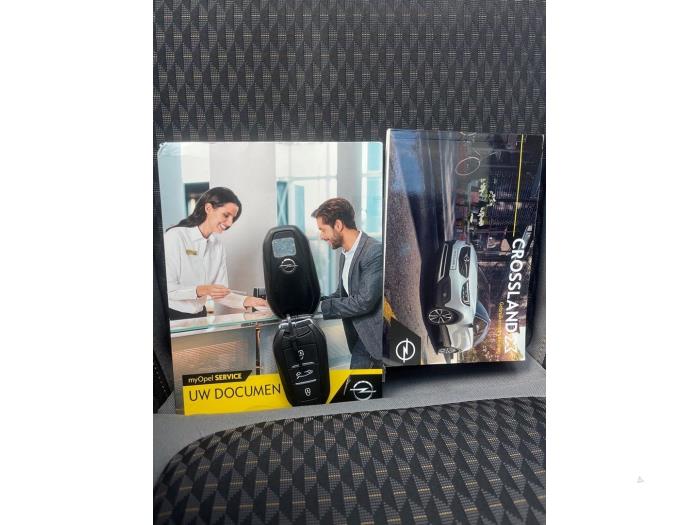 Opel Crossland 1.2 Turbo 12V Schadevoertuig (2019, Blauw)