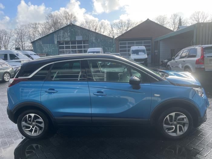 Opel Crossland 1.2 Turbo 12V Schadevoertuig (2019, Blauw)