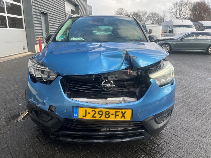 Opel Crossland 1.2 Turbo 12V Schadevoertuig (2019, Blauw)