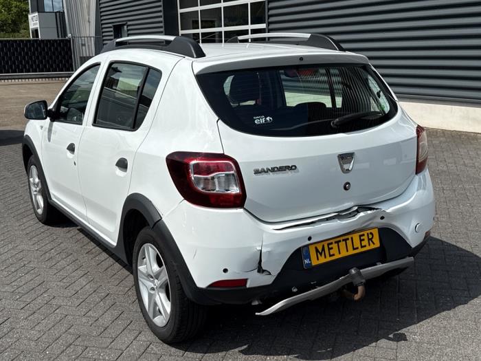 Dacia Sandero II 0.9 TCE 12V Schadevoertuig (2015, Wit)