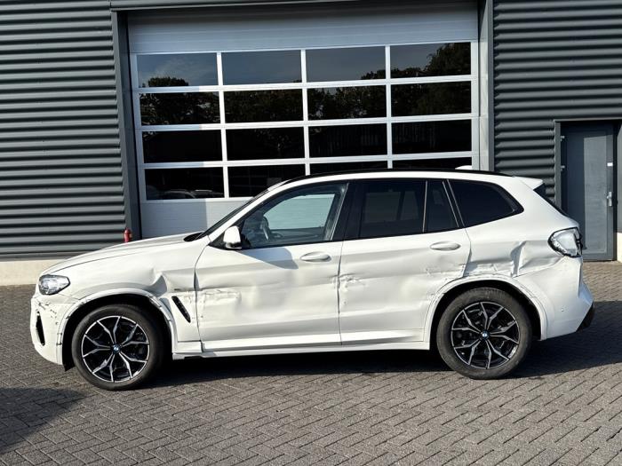 BMW X3 xDrive 20d 2.0 TwinPower 16V Mild Hybrid Schadevoertuig (2023, Wit)